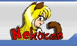 A drawing or Reiko the anime catgirl, the official mascot of the Nekocon anime convention, which was drawn for their web forum logo contest