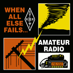 When other forms of communications fail, amateur radio operators provide much needed emergency communications.